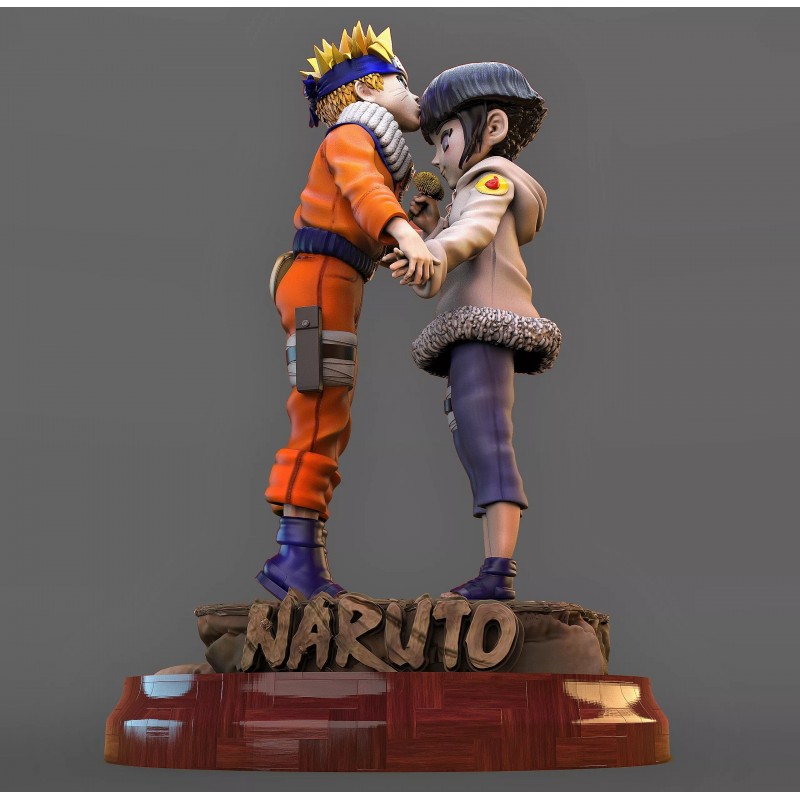 Bonecos em Feltro Naruto e Hinata, Filme e Série Artesanal Usado 83460134